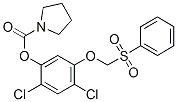 1-ピロリジンカルボン酸2,4-ジクロロ-5-[(フェニルスルホニル)メトキシ]フェニル