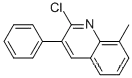 2- 클로로 -8- 메틸 -3- 페닐 퀴놀린