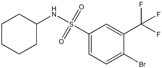 4-브로모-N-시클로헥실-3-(트리플루오로메틸)벤젠술포나미드, 97%