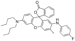 6′-(ジブチルアミノ)-2′-(4-フルオロアニリノ)-3′-メチルスピロ[フタリド-3,9′-キサンテン]