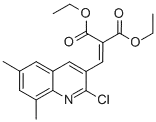 2-클로로-6,8-디메틸-3-(2,2-디에톡시카르보닐)비닐퀴놀린
