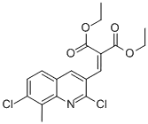 2,7-디클로로-8-메틸-3-(2,2-디에톡시카르보닐)비닐퀴놀린
