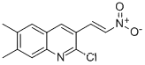 E-2- 클로로 -6,7-DIMETHYL-3- (2- 니트로) 비닐 퀴놀린