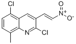 E-2,5-디클로로-8-메틸-3-(2-니트로)비닐퀴놀린