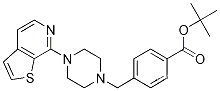 4-[(4-티에노[2,3-c]피리딘-7-일-1-피페라지닐)메틸]벤조산 tert-부틸 에스테르