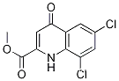 메틸 6,8-디클로로-4-옥소-1,4-디히드로퀴놀린-2-카르복실레이트