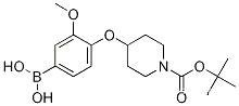 4-(1-(tert-부톡시카르보닐)피페리딘-4-일옥시)-3-메톡시페닐보론산