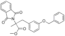 2-메틸-2-프탈이미딜-3-(3벤족시페닐)프로피온산 메틸 에스테르