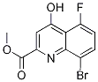 메틸8-브로모-5-플루오로-4-히드록시퀴놀린-2-카르복실레이트