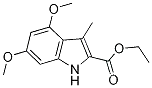에틸 4,6-디메톡시-3-메틸-1H-인돌-2-카르복실레이트