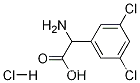 2- 아미노 -2- (3,5- 디클로로 페닐) 아세트산 염산염