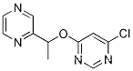 4-클로로-6-(1-피라진-2-일-에톡시)-피리미딘, 98+% C10H9ClN4O, 분자량 236.66