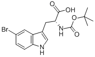 D-Tryptophan,5-bromo-N-[(1,1-dimethylethoxy)carbonyl]-