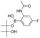 2-아세트아미도-4-플루오로페닐보론산,피나콜 에스테르