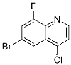 6-broMo-4-클로로-8-플루오로퀴놀린