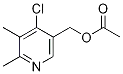 5-아세톡시메틸-2,3-디메틸-4-클로로피리딘