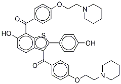 7-[4-(2-Piperidinyl)ethoxy]benzoylRaloxifene(RaloxifeneImpurity)