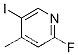 2- 플루오로 -5- 요오도 -4- 메틸 피리딘
