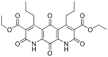 1,2,5,8,9,10-헥사하이드로-2,5,8,10-테트라옥소-4,6-디프로필피리도[3,2-g]퀴놀린-3,7-디카르복실산 디에틸 에스테르