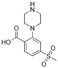 4-(메틸술포닐)-2-피페라지노벤조산