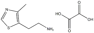2-(4-Methylthiazol-5-yl)ethanaMine with 1,2-dihydroperoxyethyne (1:1) 화합물