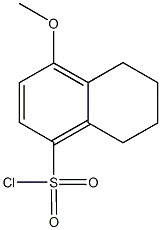 4-메톡시-5,6,7,8-테트라히드로-1-나프탈렌술포닐 클로라이드(SALTDATA: FREE)