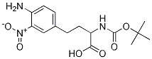 4-아미노-알파-[[(tert-부톡시)카르보닐]아미노]-3-니트로벤젠부탄산