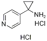 시클로 프로 파나마 인, 1- (4- 피리 디닐)-, 염산염 (1 : 2)