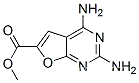 푸로[2,3-d]피리미딘-6-카르복실산, 2,4-디아미노-, 메틸 에스테르(9CI)