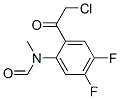 포름아미드, N-[2-(클로로아세틸)-4,5-디플루오로페닐]-N-메틸-(9CI)
