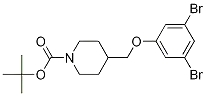 tert-부틸 4-((3,5-디브로모페녹시)메틸)피페리딘-1-카르복실레이트