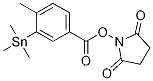 N-숙신이미딜 4-메틸-3-트리메틸스탄닐-벤조에이트