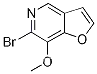 6- 브로 모 -7- 메 톡시 푸로 [3,2-c] 피리딘