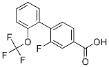 3-플루오로-4-[2-(트리플루오로메톡시)페닐]벤조산