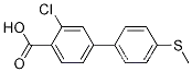 2-클로로-4-(4-메틸티오페닐)벤조산