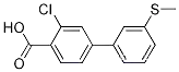 2-클로로-4-(3-메틸티오페닐)벤조산