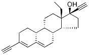 13-Ethyl-3-ethynyl-18,19-dinor-17α-pregna-3,5-dien-20-yn-17-ol
(레보 노르게스트렐 불순물)