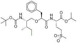 (2S)-[(2'S)-t-Boc-아미노-(3'S)-메틸-1-펜틸옥시]-3-페닐프로피오닐-메티오닌 술폰, 이소프로필 에스테르