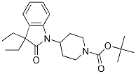 1- 피 페리 딘 카르 복실 산, 4- (3,3- 디 에틸 -2,3- 디 히드로 -2- 옥소 -1H- 인돌 -1- 일)-, 1,1- 디메틸 에틸 에스테르