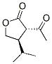 2(3H)-푸라논, 3-아세틸디하이드로-4-(1-메틸에틸)-, 트랜스-(9CI)