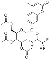 4-메틸움벨리페릴3,4,6-트리-O-아세틸-2-데옥시-2-트리플루오로아세트아미도-aD-글루코피라노사이드