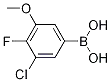 3- 클로로 -4- 플루오로 -5- 메 톡시 페닐 보론 산