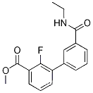 메틸 3-[3-(에틸카르바모일)페닐]-2-플루오로벤조에이트