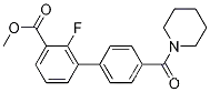 메틸 2-플루오로-3-[4-(피페리디노카르보닐)페닐]벤조에이트
