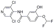 benzaMide,N-(3,5-dichloro-4-pyridinyl)-4-(difluoroMethoxy)-3-hydroxy-;N-(3,5-dichloropyridin-4-yl)-4-(difluoroMethoxy)-3-hydroxybenzaMide