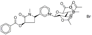 trans-3'-벤조일옥시 코티닌 2,3,4-Tri-O-아세틸-N-β-D-글루쿠로나이드 메틸 에스테르 BroMide