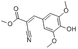 메틸 2-시아노-3-(4-하이드록시-3,5-다이메톡시페닐)아크릴레이트