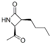 2-아제티디논, 4-아세틸-3-부틸-, (3S-시스)-(9CI)