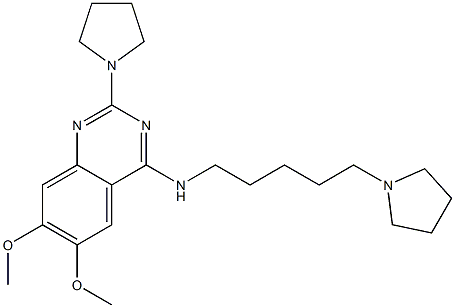 UNC0379;6,7-dimethoxy-2-(pyrrolidin-1-yl)-N-(5-(pyrrolidin-1-yl)pentyl)quinazolin-4-amine