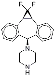 1,1-디플루오로시클로프로판-1-디벤조수베릴 피페라진 이염산염